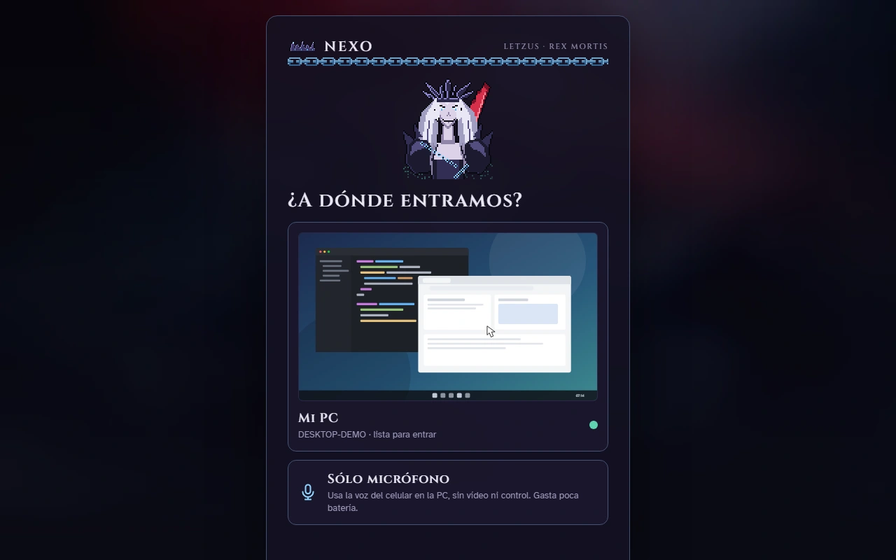 Portal de NEXO